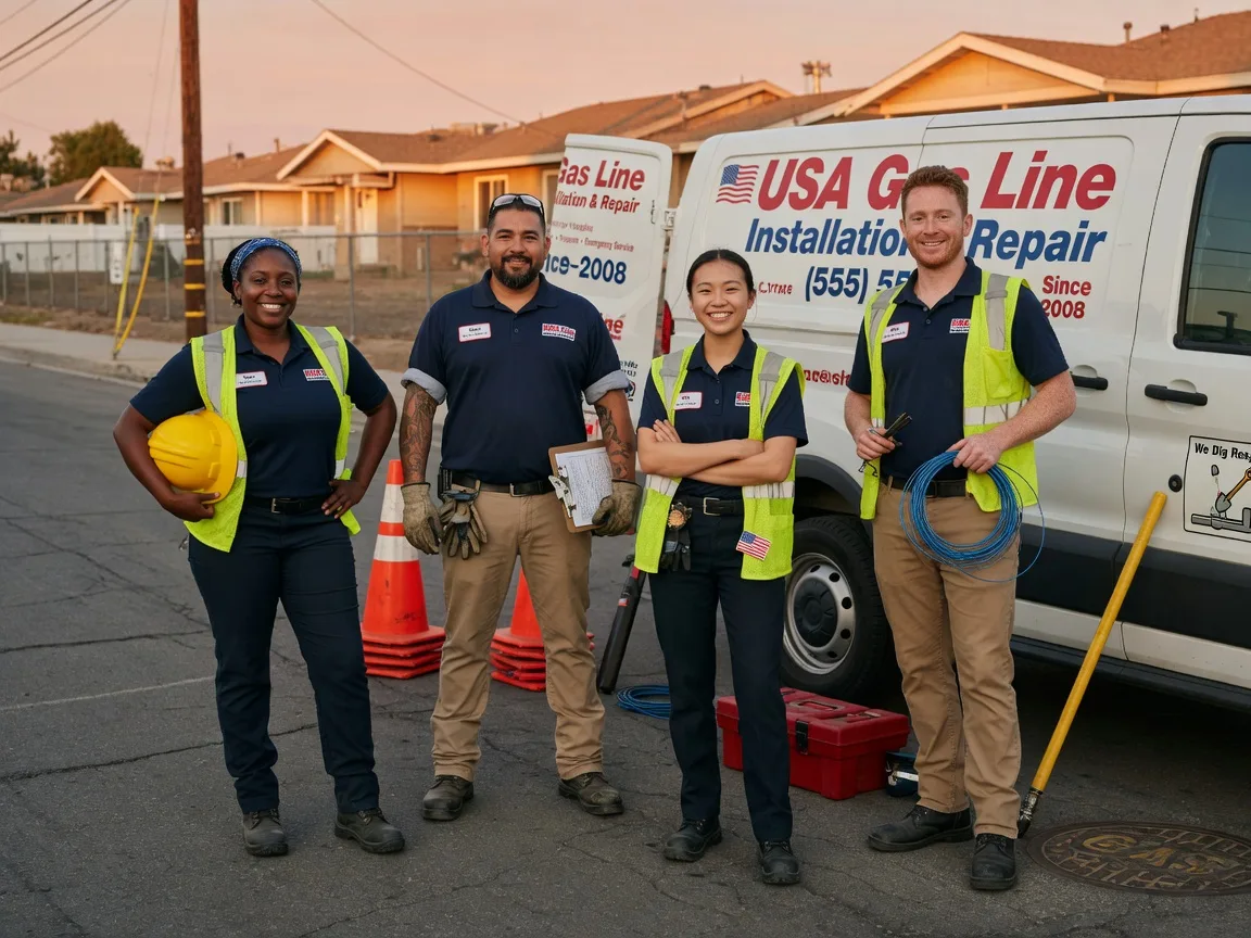 Gas Line Installation company in Shannon, MS